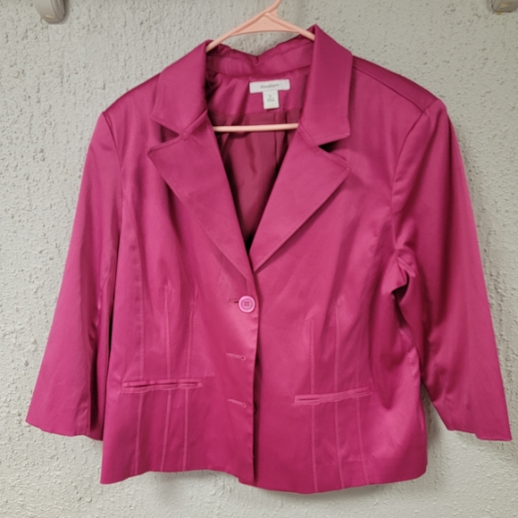 Dress Barn Jackets & Blazers - 🩷❤️ Dress Barn Women's Fuscia Blazer